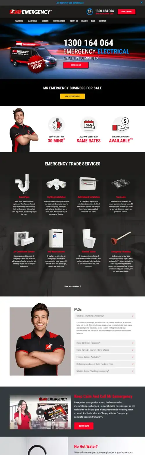 Mr Emergency site under maintenance