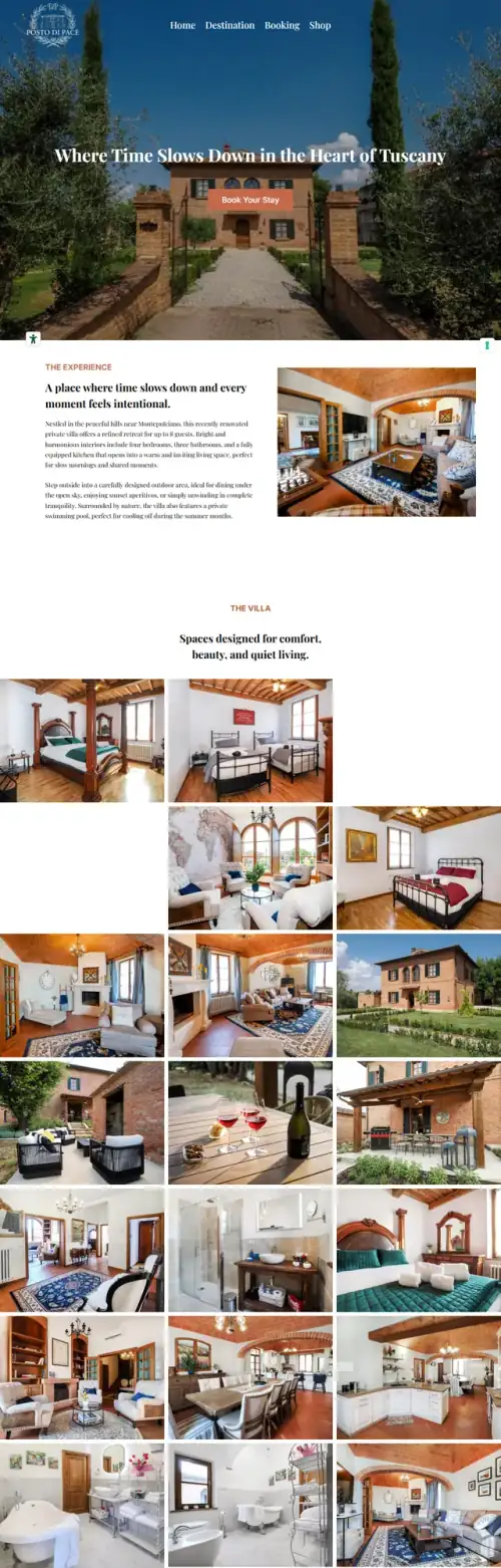 Luxury Hospitality Website preview